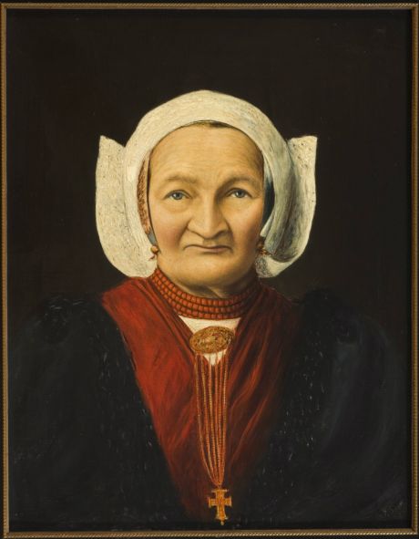 Portret van Jannetje de Gooier, echtgenote van Willem Heerschop