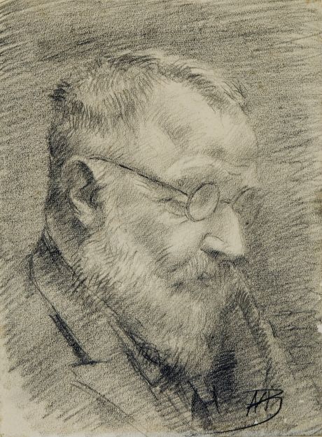 18 portretten, w.o. portret van W.G.F. Jansen