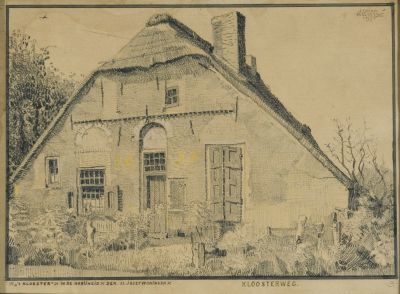Kloosterweg, gedateerd 1918