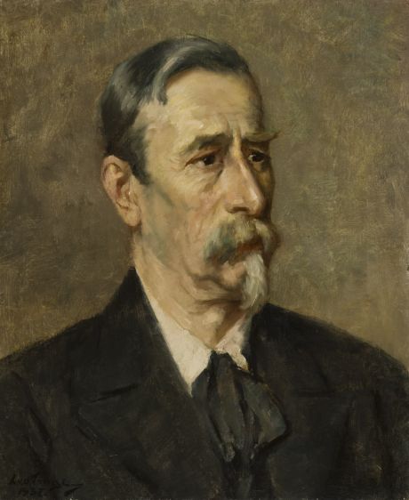 Portret van de heer P.M. van den Breemer, Hoofd van de Openbare Lagere School