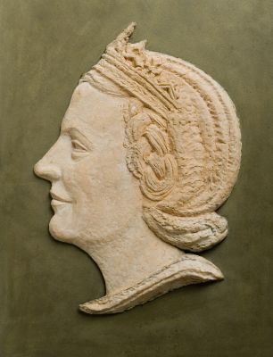 portret van koningin Juliana