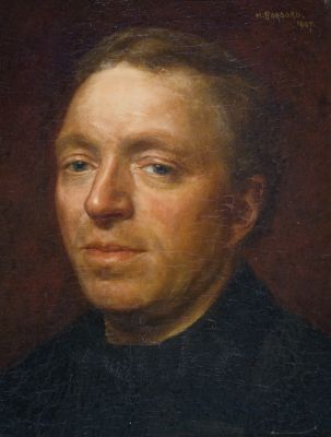 Portret van Teus Kok, gedateerd 1907